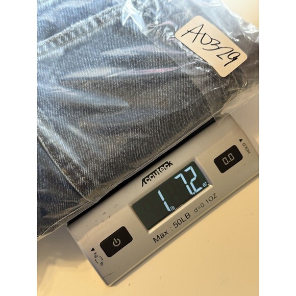 Cotton: On Petite Wide Leg Acid Wash Jeans Size 6 Med Wash Denim Crop 80's EUC - Picture 11 of 11